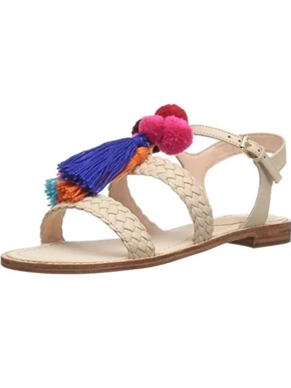 Kate Spade Napa Sunset Tassel Sandals, Size 8